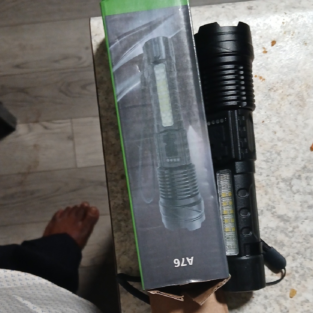 Black LED Flashlight